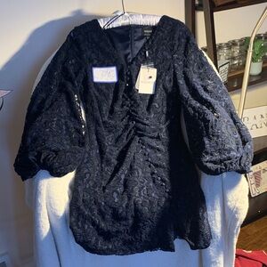 Bardot Navy Lace Dress
beautiful  it is 32 inches long